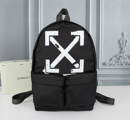 Off White New Arrow Print Backpack Sizes:30×46×13cm