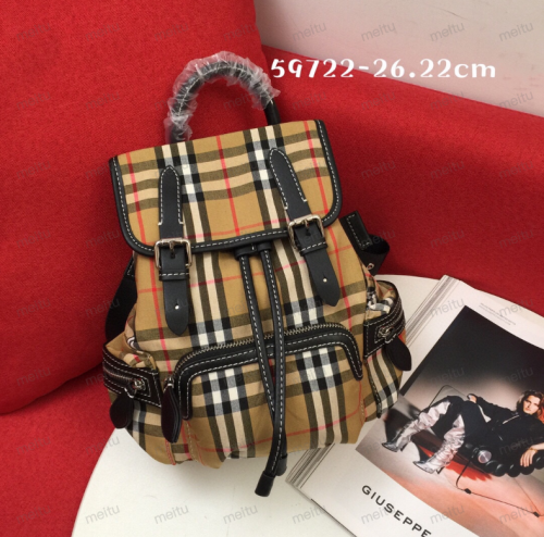 Burberry Fashion Check Backpack