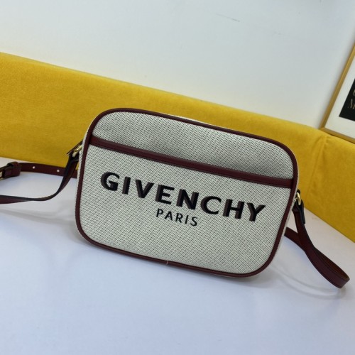 Givenchy Fashion Canvas Camera Bag Size:21x15x5.5cm 