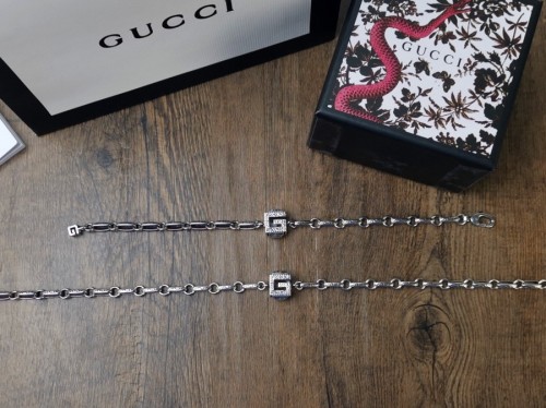Gucci Cube G Letter Hollow Three Dimensional Bracelet