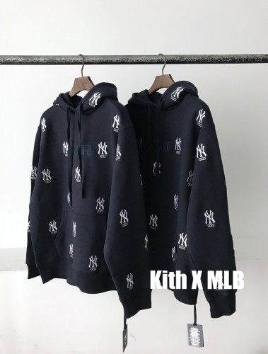KITH X MLB Embroidered Hooded Sweatshirt