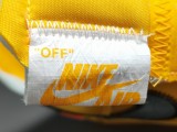 Off-White X Nike Air Force 1 LOW X＂University Gold＂DD1876-700