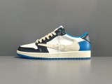 Travis Scott x Fragment Design x Air Jordan 1 Low DM7866-140