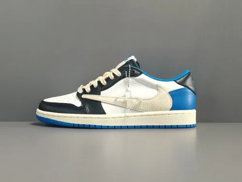 Travis Scott x Fragment Design x Air Jordan 1 Low DM7866-140