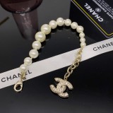 Chanel Pearl Logo Bracelet