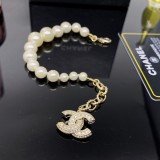 Chanel Pearl Logo Bracelet