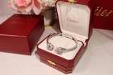 Cartier Domineering Panther Head full Diamond Bracelet