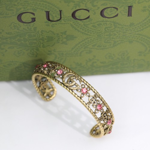 Gucci New Retro Flower Bracelet Colorful Bracelet