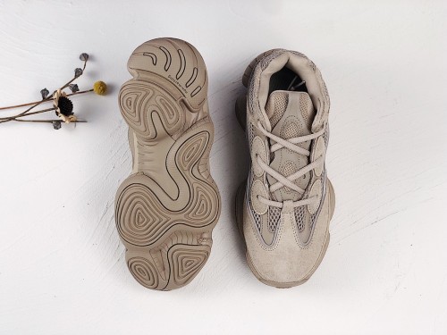 Adidas KANYE WEST x Ad Yeezy 500 Taupe Light Jogging Shoes