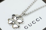 Gucci Four Leaf Clover G Letter Necklace