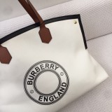 Burberry Canvas Horseferry Tote Bag Size: 45-21’5-35cm