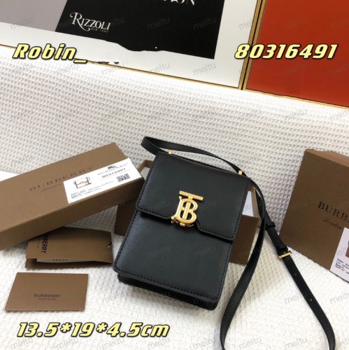 Burbao Simple Li Robin Bag Mobile Phone Case Size ：13.5 x 4.5 x 19cm