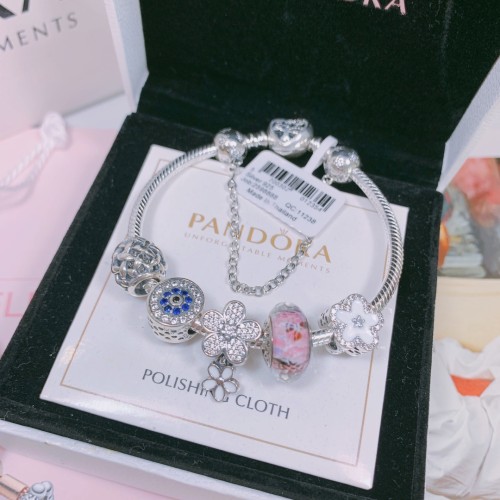 Pandora Rhinestone Hand Inlaid Bracelet Size: 16 17 18 19 20 21 cm