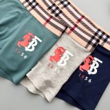 Fashion Burberry Modal Cotton Breathable Men's Underwear