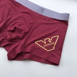 Armani Fashion Logo Men's Breathable Cotton Underwear