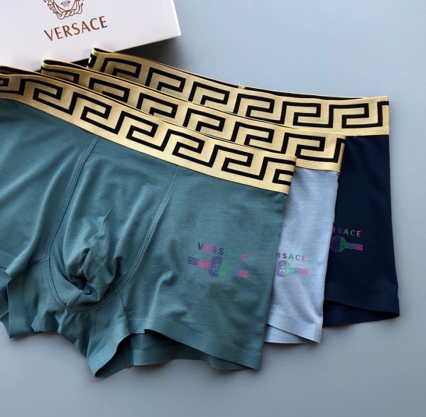 Versace Medusa Bronzing Series Men's Breathable Underpants