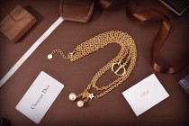 Dior New Letters Multilayer Necklace