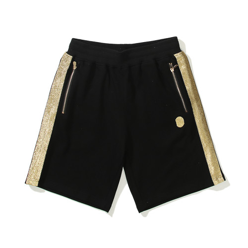 BAPE/A/Bathing Ape Unisex Breathable Sports  Sweat Shorts Casual Black Shorts