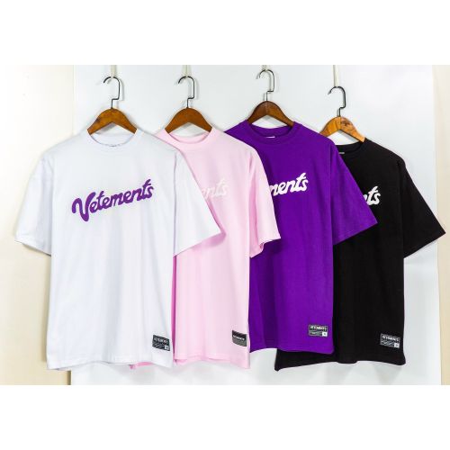 Vetements Men Women Fashion European Style Casual Short Sleeve T-Shirt