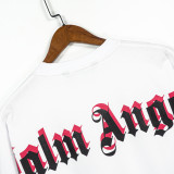 New Palm Angels Art Letter T-shirt Casual Cotton Long Sleeve T-shirt