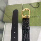 New Gucci G Logo Fashion Belt 3.8CM