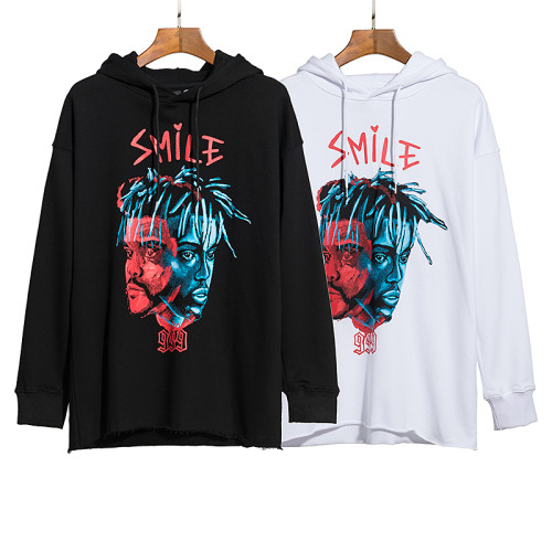 New VLONE X SMILE 999 Men Women Hoodie Casual Cotton Sweatshirt