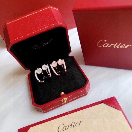 Cartier Full Diamond Small Earrings