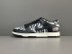 Quartersnacks x Nike SB Dunk Low＂Zebre＂Black/White DM3510-001