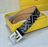 Fendi Men's Fashion Classic Business Belt 3.5CM