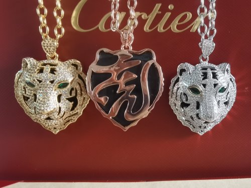 Cartier Classic Tiger Head Necklace