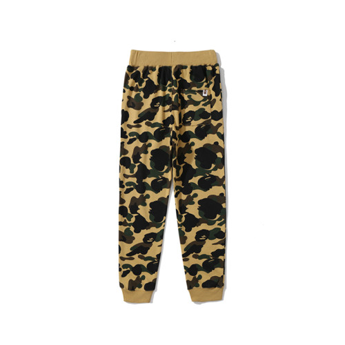 BAPE/A/Bathing Ape Shark Head Camouflage Trousers Men Cotton Sports Pants