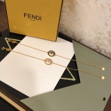 Fendi Fashion F Series Lettering Bracelet