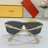 FENDI Letters Presbyopia One-piece Sunglasses