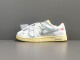 Off-White x Nike Dunk Low “ The 50 ‘’ White/Silver White Shoes With White Buckle DM1602-12