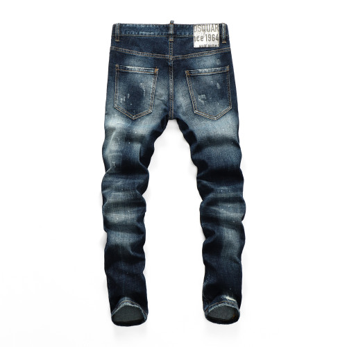 Dsquared2 Fashion Ripped Slim Fit Jeans Pants 8282