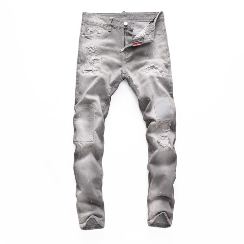 Dsquared2 Classic Fashion Grey Slim Fit Jeans Pants 8291
