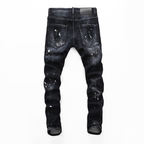 Dsquared2 Hole Slim Fit Jeans Pants 8247