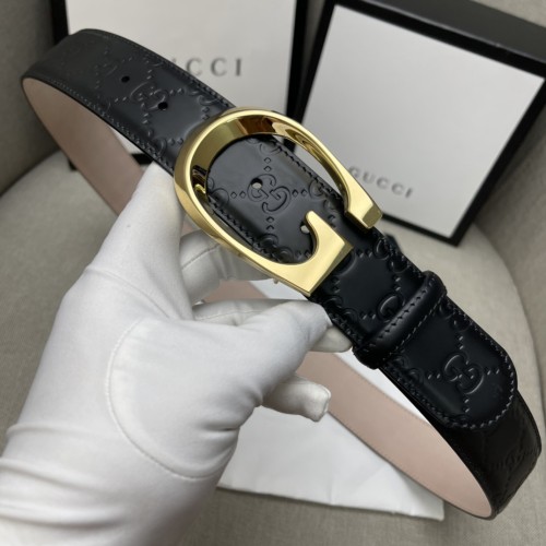Gucci Classic Double Sided Leather Belt 3.8cm