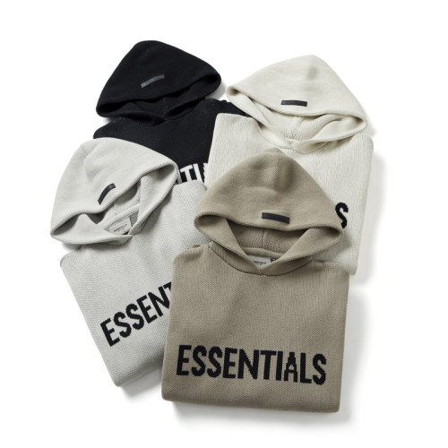 Fear Of God Essentials Fashion Loose Hooded Sweater