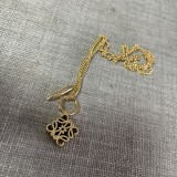 Loewe Logo Thin Chain Necklace