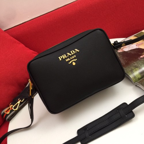 Prada Fashion Double Zip Crossbody Bag