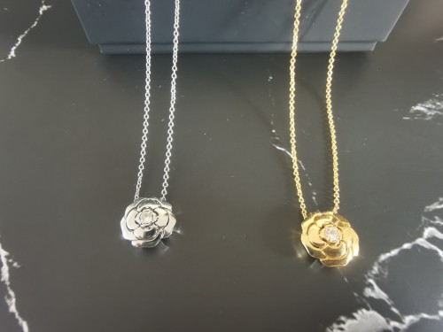 Chanel Little Camellia Pendant Necklace