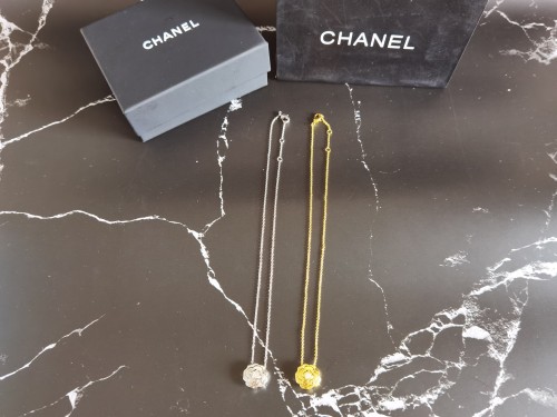 Chanel Little Camellia Pendant Necklace