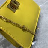 Fendi Fashion Pico Peekaboo Mini Handbag Size 10x3.5x8.5cm