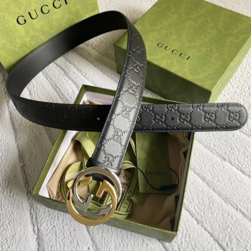 Gucci Double G Logo Fashion Belt 3.8cm