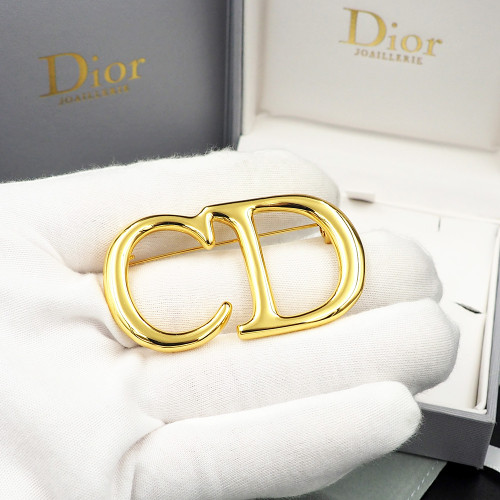 Dior Big CD Letter Classic Brooch