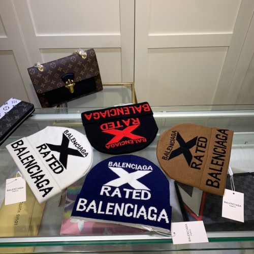 Balenciaga Fashion Letter LOGO Woolen Hat