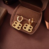 Balenciaga New BB Diamond Fashion Earrings