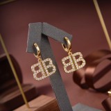 Balenciaga New BB Diamond Fashion Earrings
