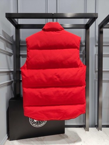MEN CANADA GOOSE New Log Down Vest Red